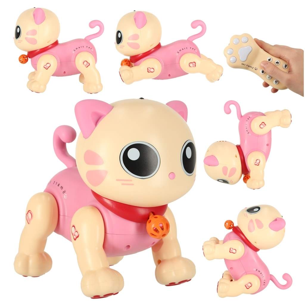 Interaktivt RC kattelegetøj - hopper og synger