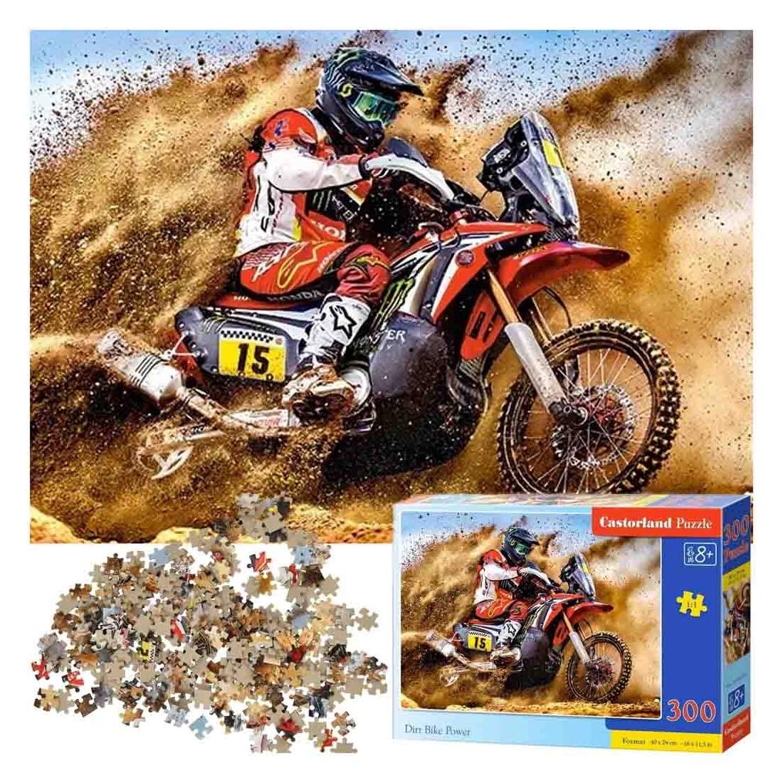 Dirt Bike Pussel 300 bitar för barn 8+ | Leksaker & Spel - Leksaker - Pussel | Pryloteket