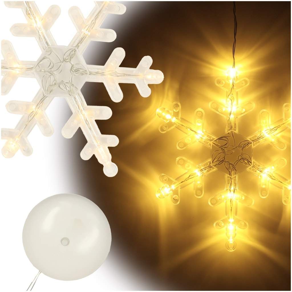 LED Loftslys Snowflake 45cm - Julebelysning 10 LED
