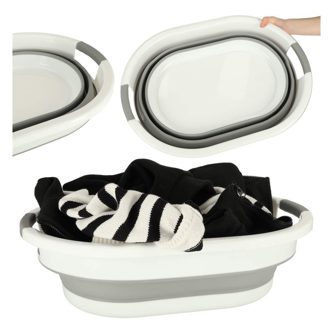 Hopfällbar Tvättskål 25L - Smidig Förvaring & Transport | Hem & Hobby | Pryloteket