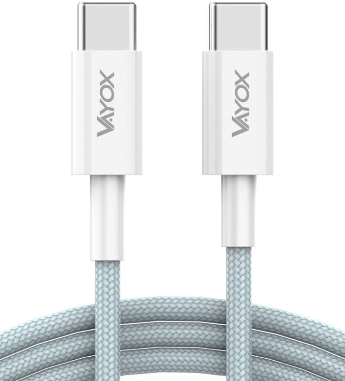 USB-C kabel 65W 1m Hurtig opladning Premium