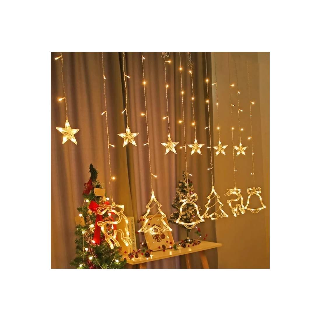 Ljusridå julgran ren stjärna varmvit 2,5m | Elektronik - Tillbehör Mobil & Surfplatta - Skärmskydd - LG | Pryloteket