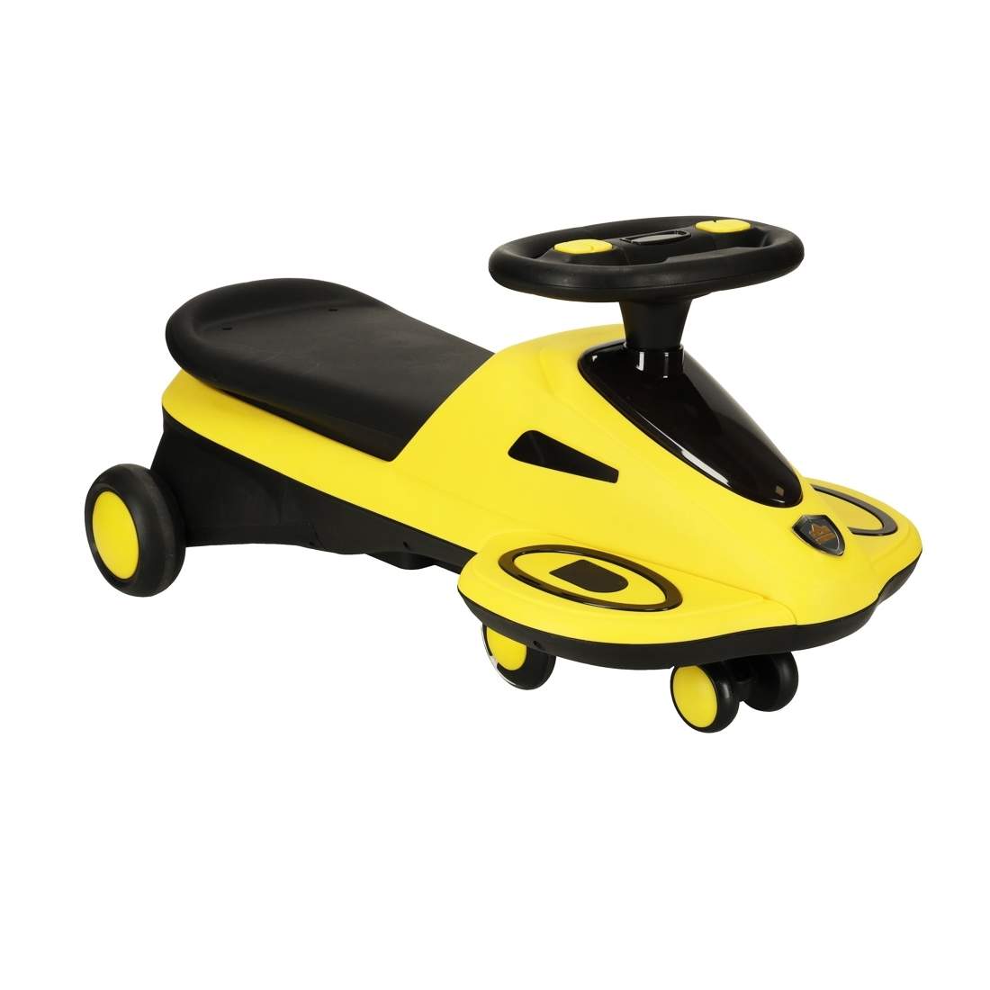 Glödande LED-skoter med musik, gul/svart | Hem & Hobby - Hem & Hushåll - Bygg | Pryloteket