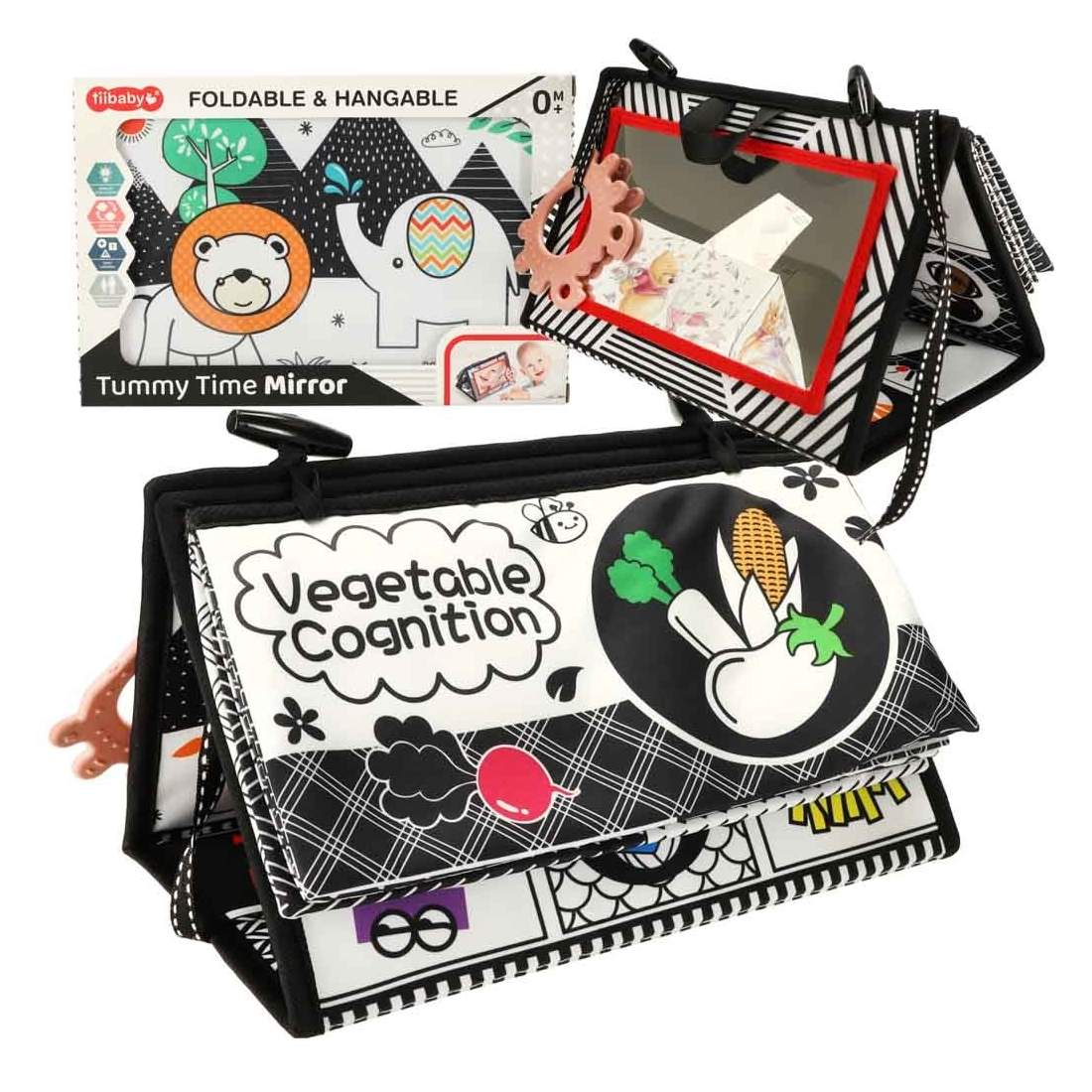 Kontrastbok med Spegel & Bitring för Spjälsäng | Hem & Hobby - Hem & Hushåll - Bygg | Pryloteket