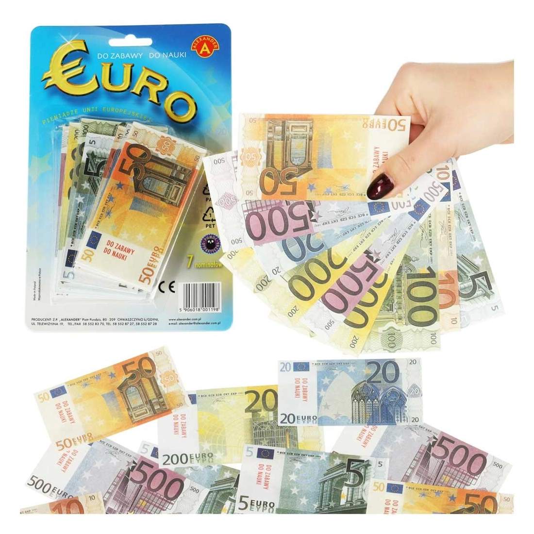 Låtsaspengar 119 st - Lär dig räkna & leka butik | Leksaker & Spel - Leksaker - Övriga Leksaker - Låtsaspengar | Pryloteket