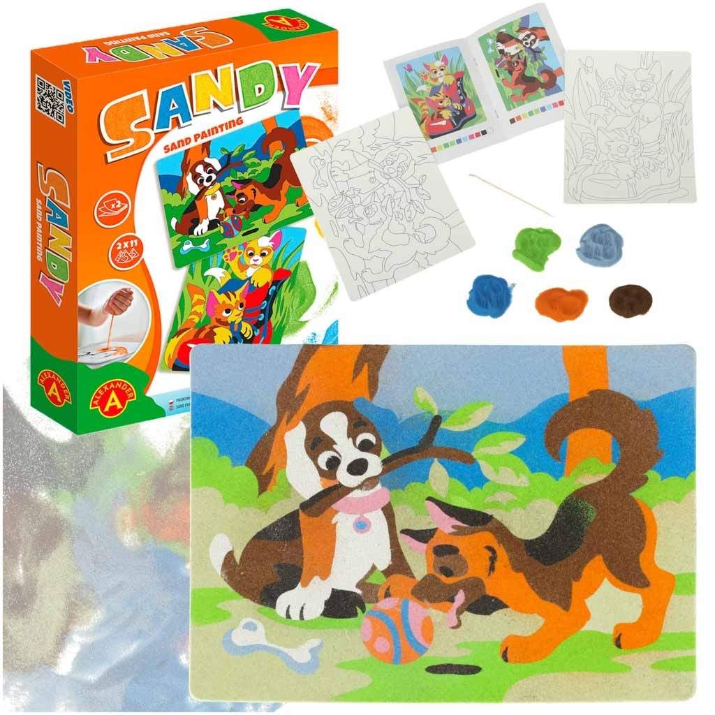 Malebog med sand - Forbedre nøjagtigheden, 6+