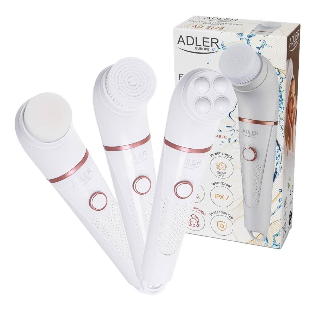 Elektrisk Ansiktsborste 3 Hastigheter Vattentät | Leksaker & Spel - Leksaker - Leksaksfigurer & Dockor - Actionfigurer - DC | Pryloteket