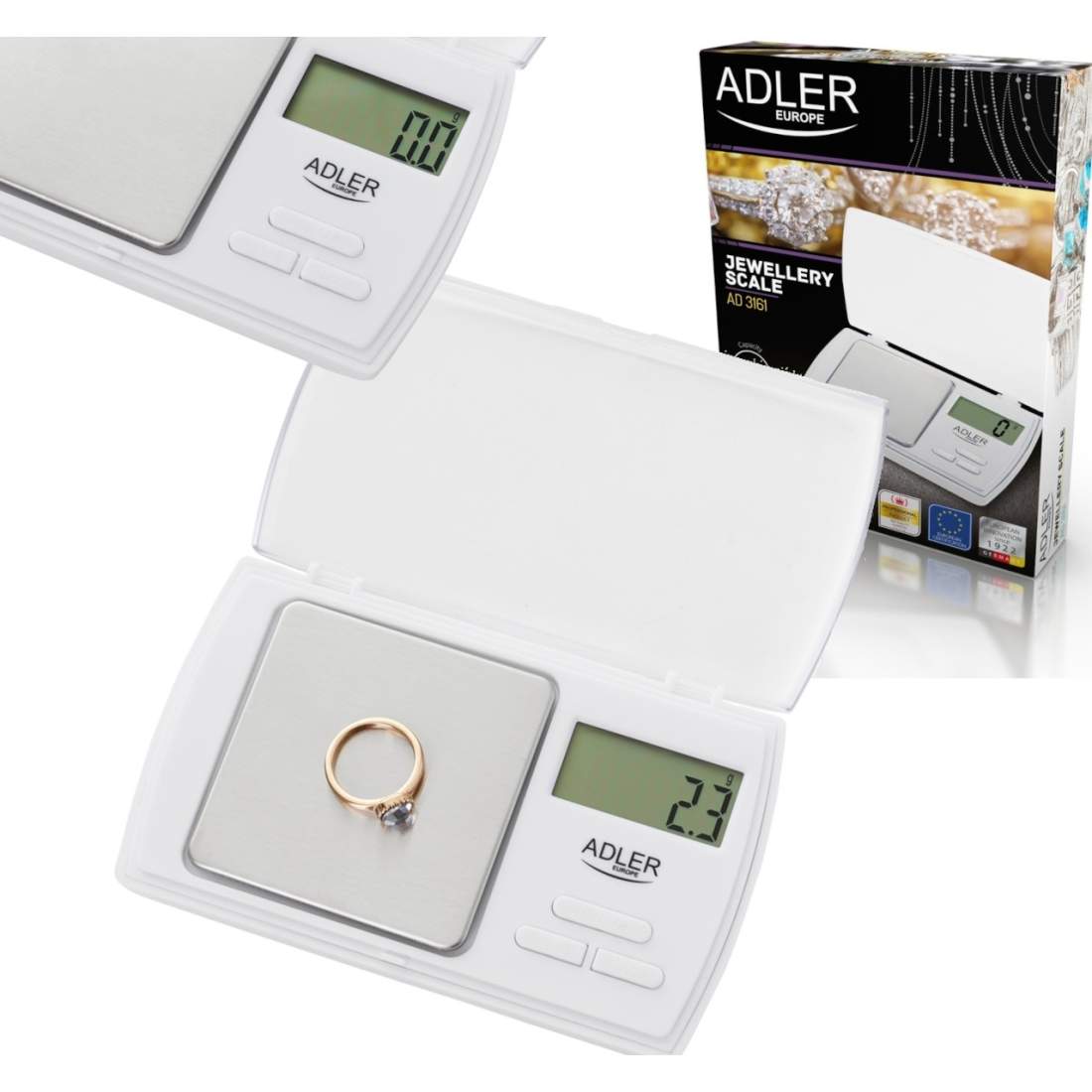 Precisionsvåg med LCD och Hög Noggrannhet | Hem & Hobby - Hem & Hushåll - Kök | Pryloteket
