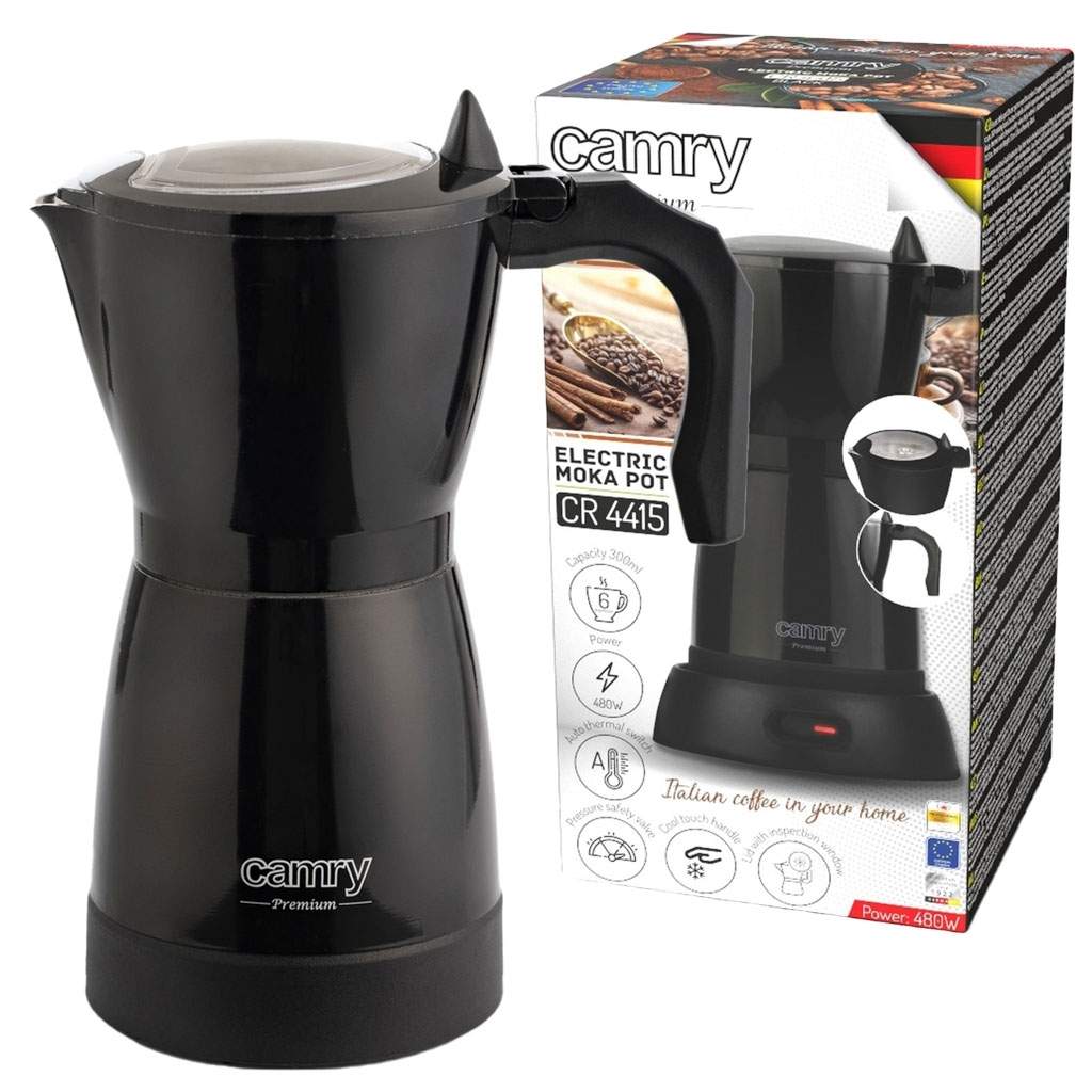 Elektrisk kaffemaskine 300ml, autosluk 480W