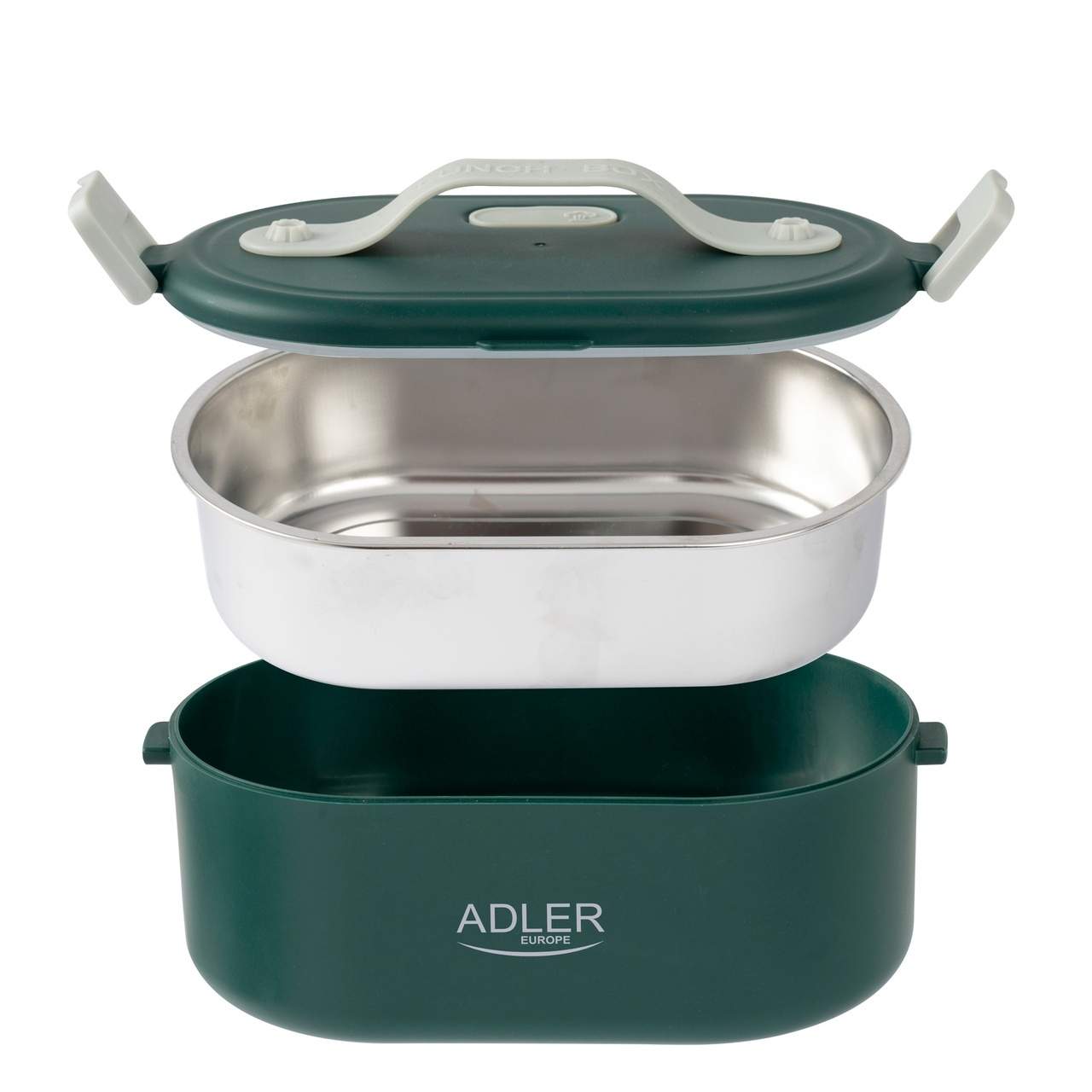 Opvarmet madkasse 0,8L - Holder varm, 55W