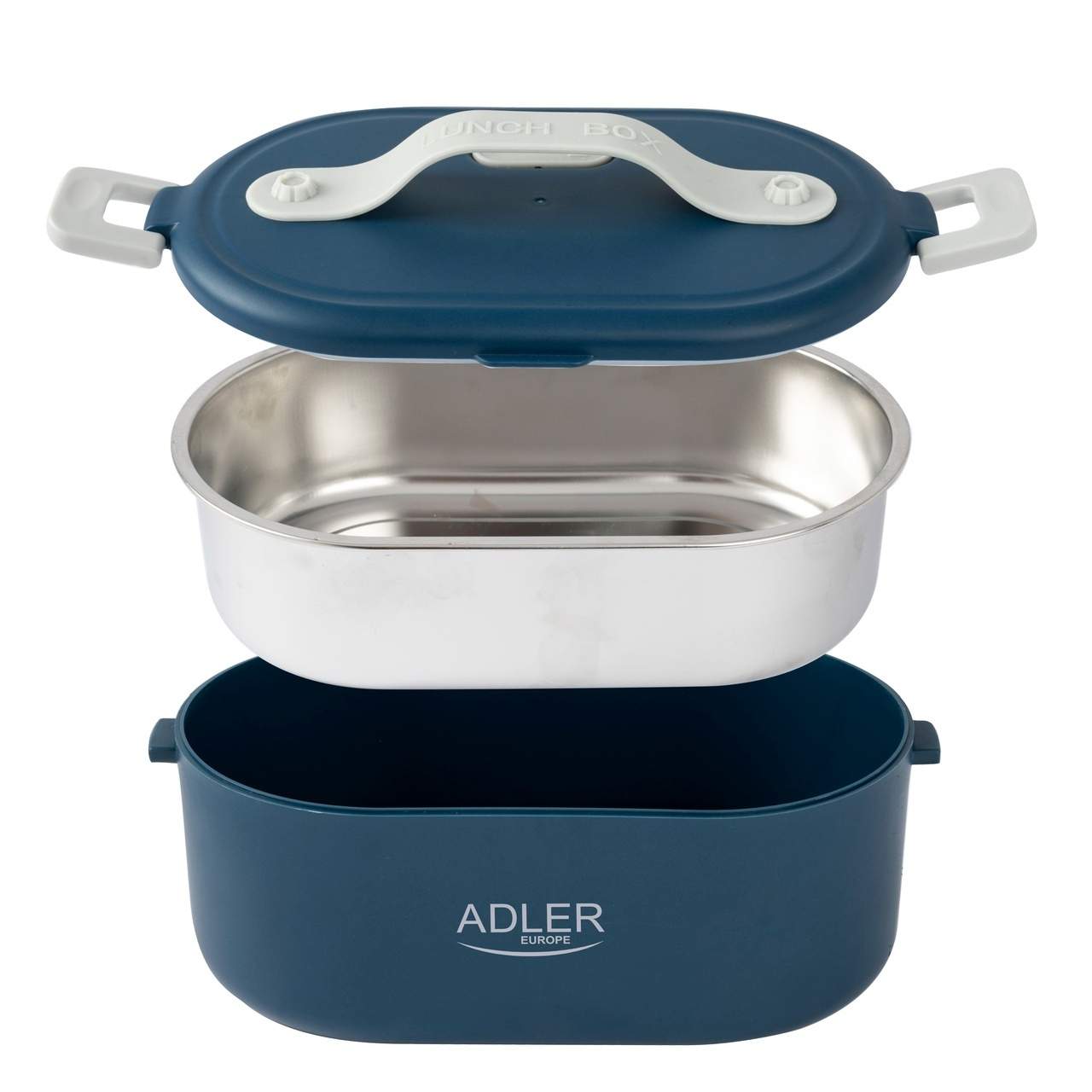 Opvarmet madkasse 0,8L - Holder varm, 55W