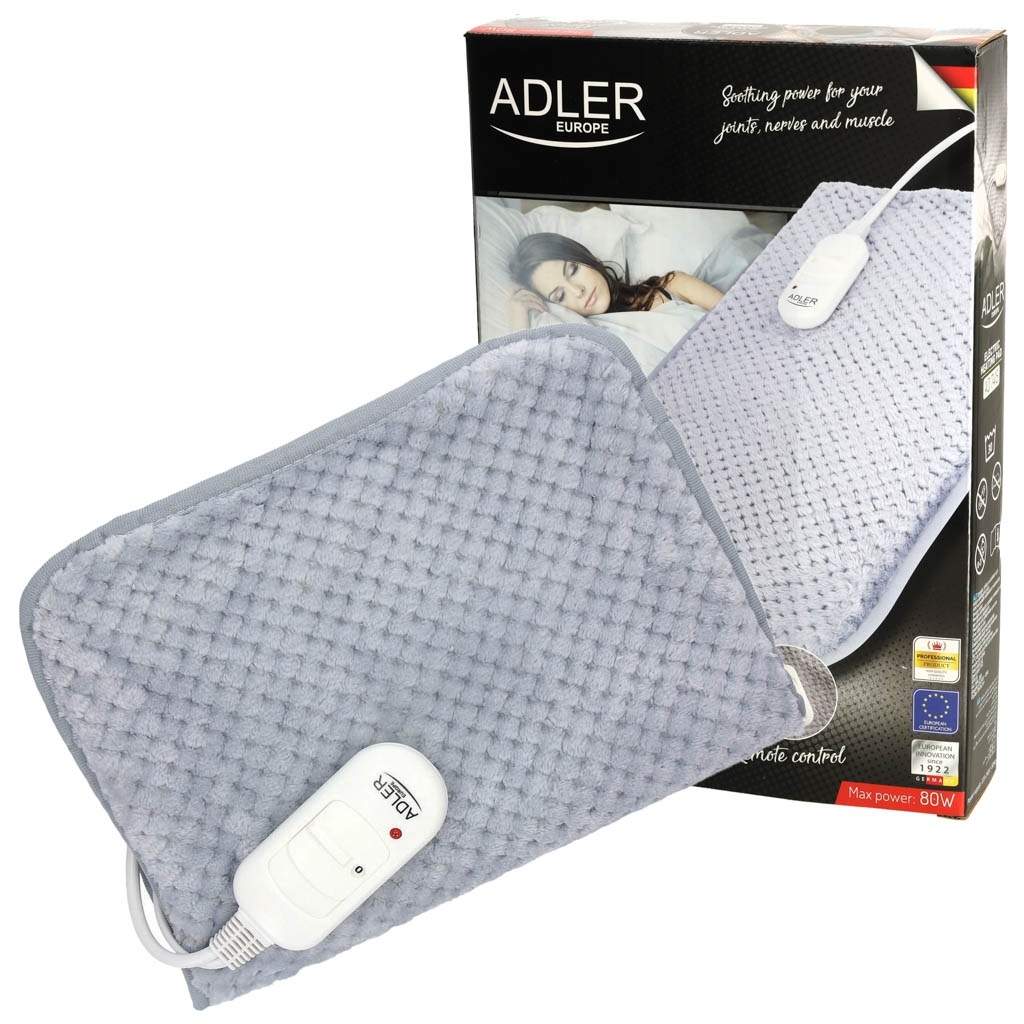 Elektrisk varmepude med timer og vaskbart betræk