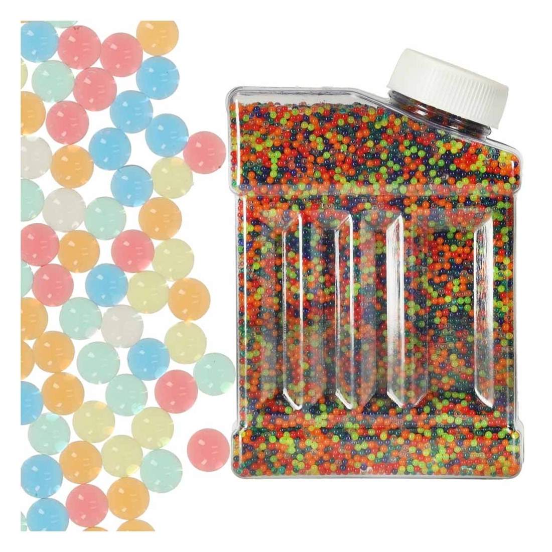 Flerfärgade Hydrogelpärlor 7-8mm, 50 000 st, 250g | Hem & Hobby | Pryloteket