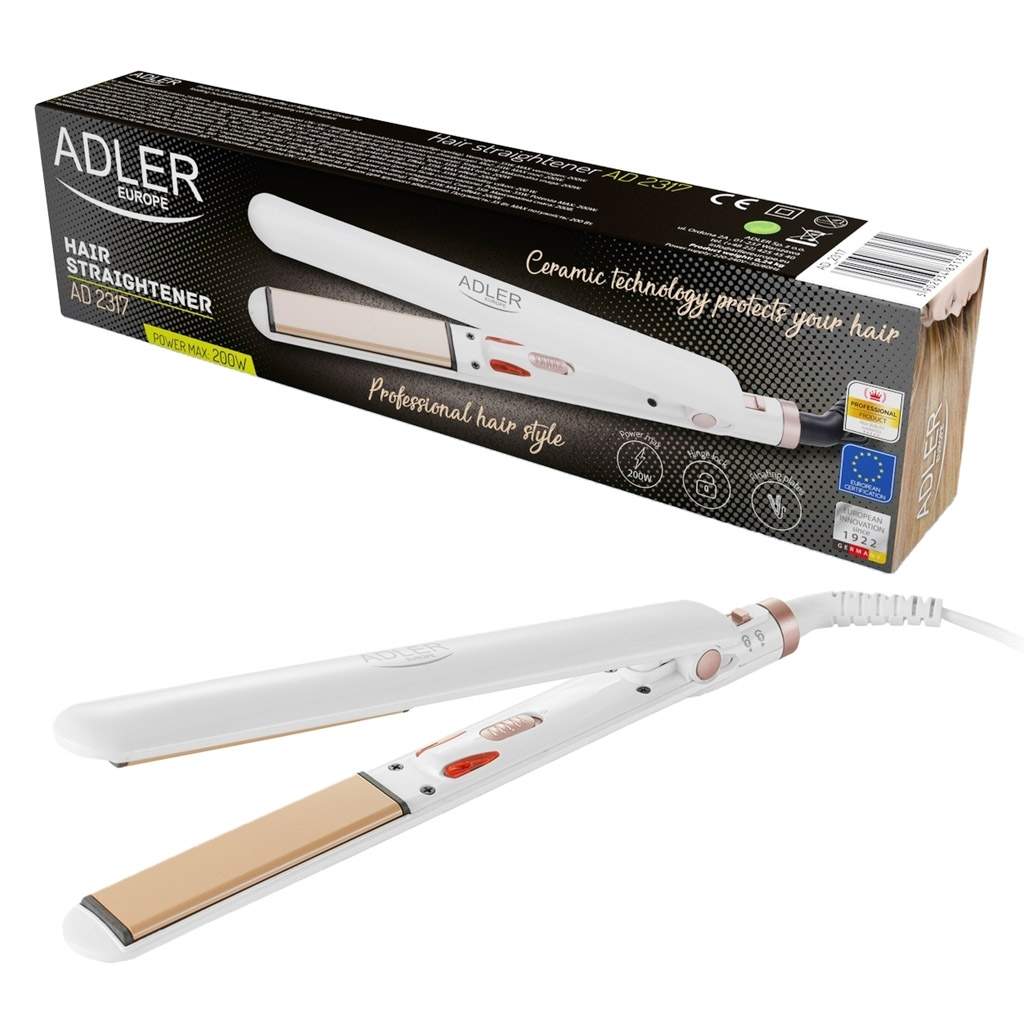 Keramisk fladjern Justerbar temperatur