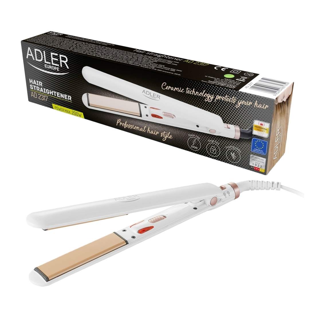 Keramisk Plattång Justerbar Temperatur | Hem & Hobby - Hem & Hushåll - Kök - Köksredskap - Lock | Pryloteket