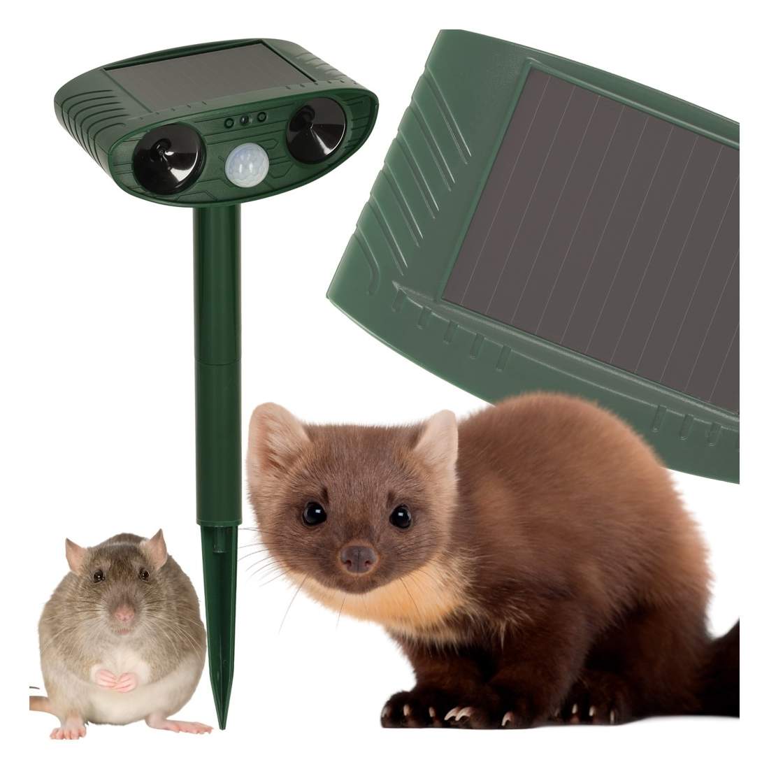 Effektivt afskrækkende middel til katte og mus