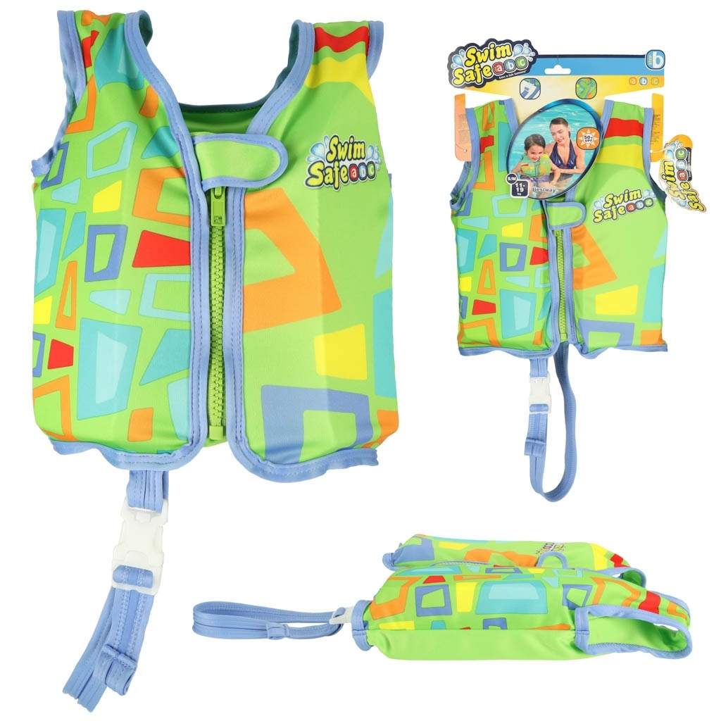 Grön barnsimväst - säker och bekväm | Sport & Fritid - Träning | Pryloteket