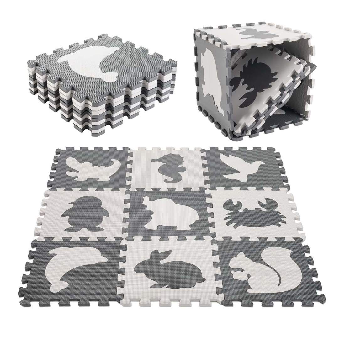 Färgglatt skumpussel med djur, lätt att rengöra | Leksaker & Spel - Leksaker - Pussel | Pryloteket