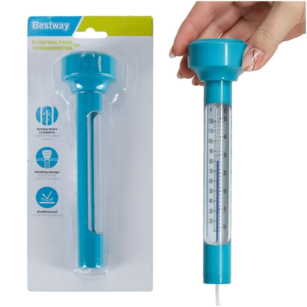 Svømmebassin termometer med tydeligt display