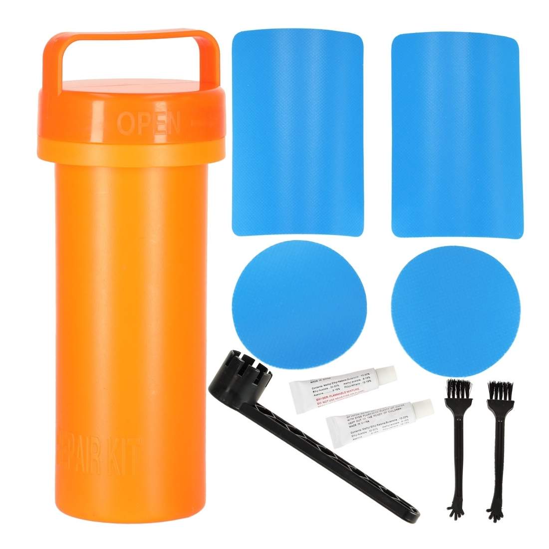 SUP-bräda Reparationskit - Komplett 9 Delar