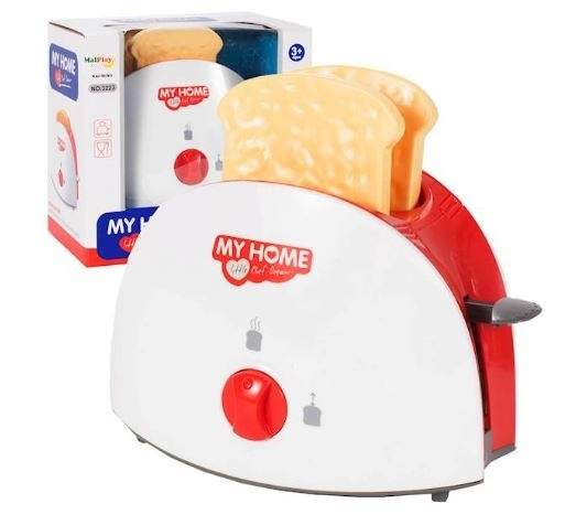 Brødrister 7 positioner, krummebakke, rustfri