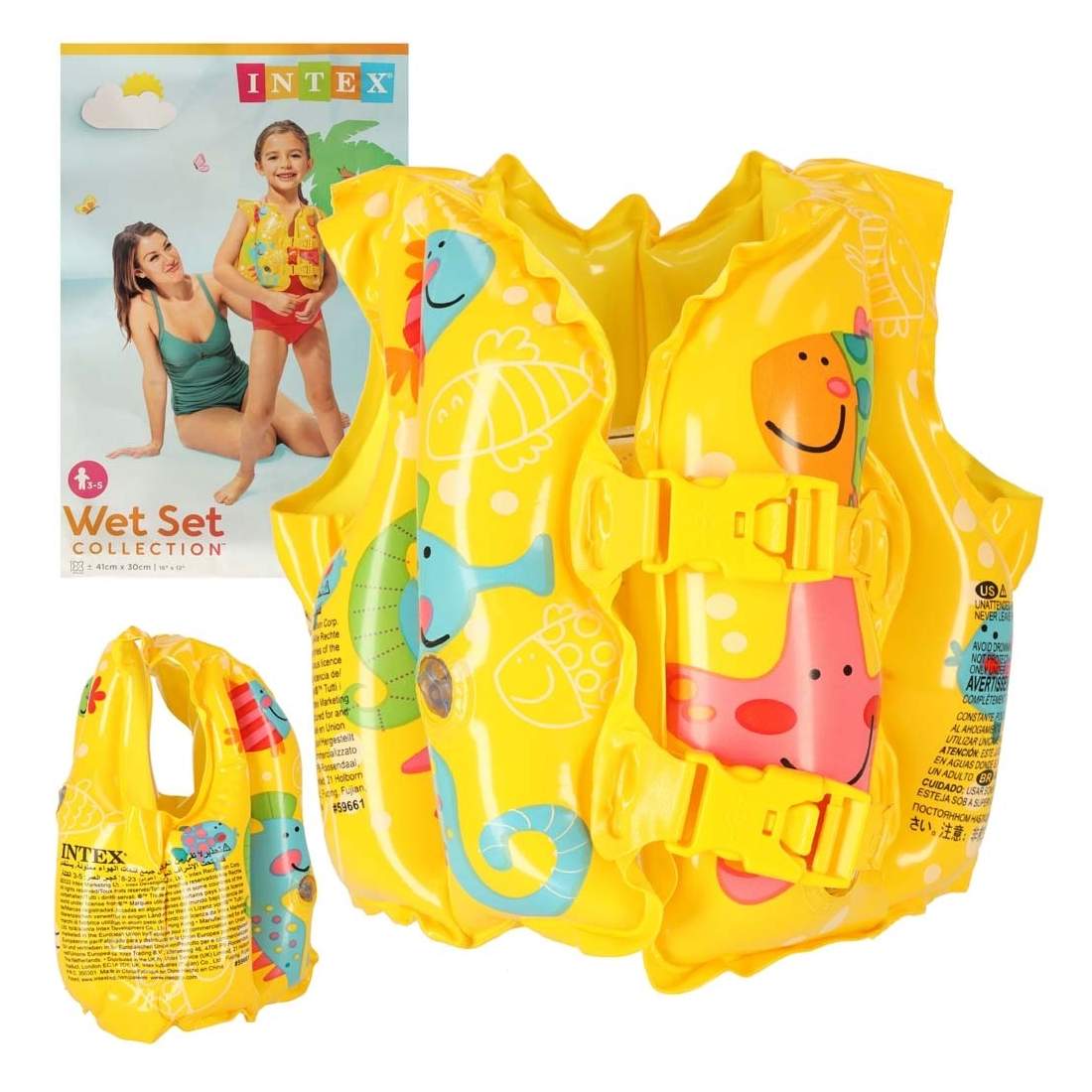 Säker uppblåsbar flytväst för barn | Sport & Fritid - Träning - Simning | Pryloteket