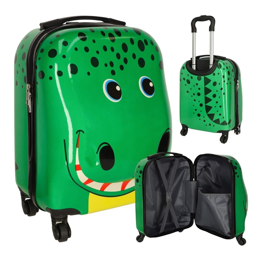 Barnresväska med hjul - Krokodilmönster | Hem & Hobby - Hem & Hushåll - Bygg | Pryloteket