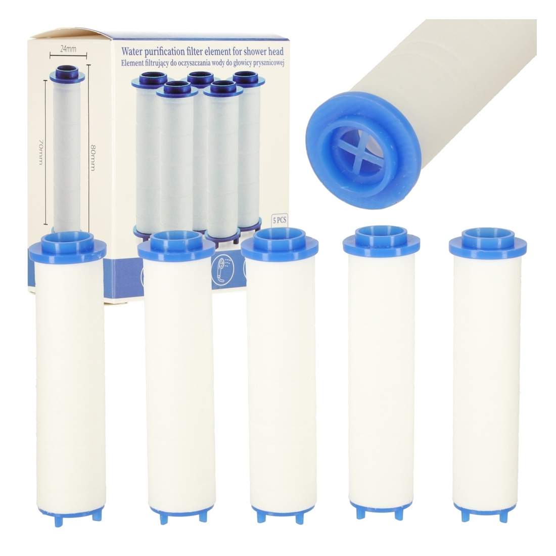 Bomullssprinklerfilter 5-pack - Optimal Vattenspridning | Hem & Hobby - Hem & Hushåll - Tvätt | Pryloteket