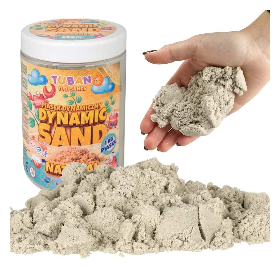 Natursand 1kg för Kreativ Lek och Pyssel | Hem & Hobby - Hem & Hushåll - Bygg | Pryloteket