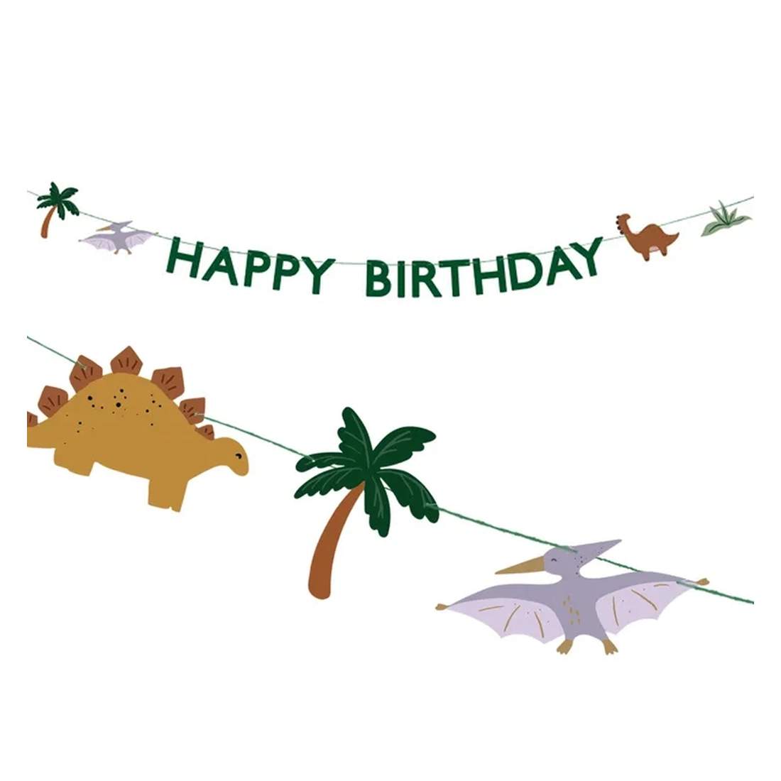 Dinosaurie Födelsedagsbanner 3m - Party Dekor | Hem & Hobby | Pryloteket