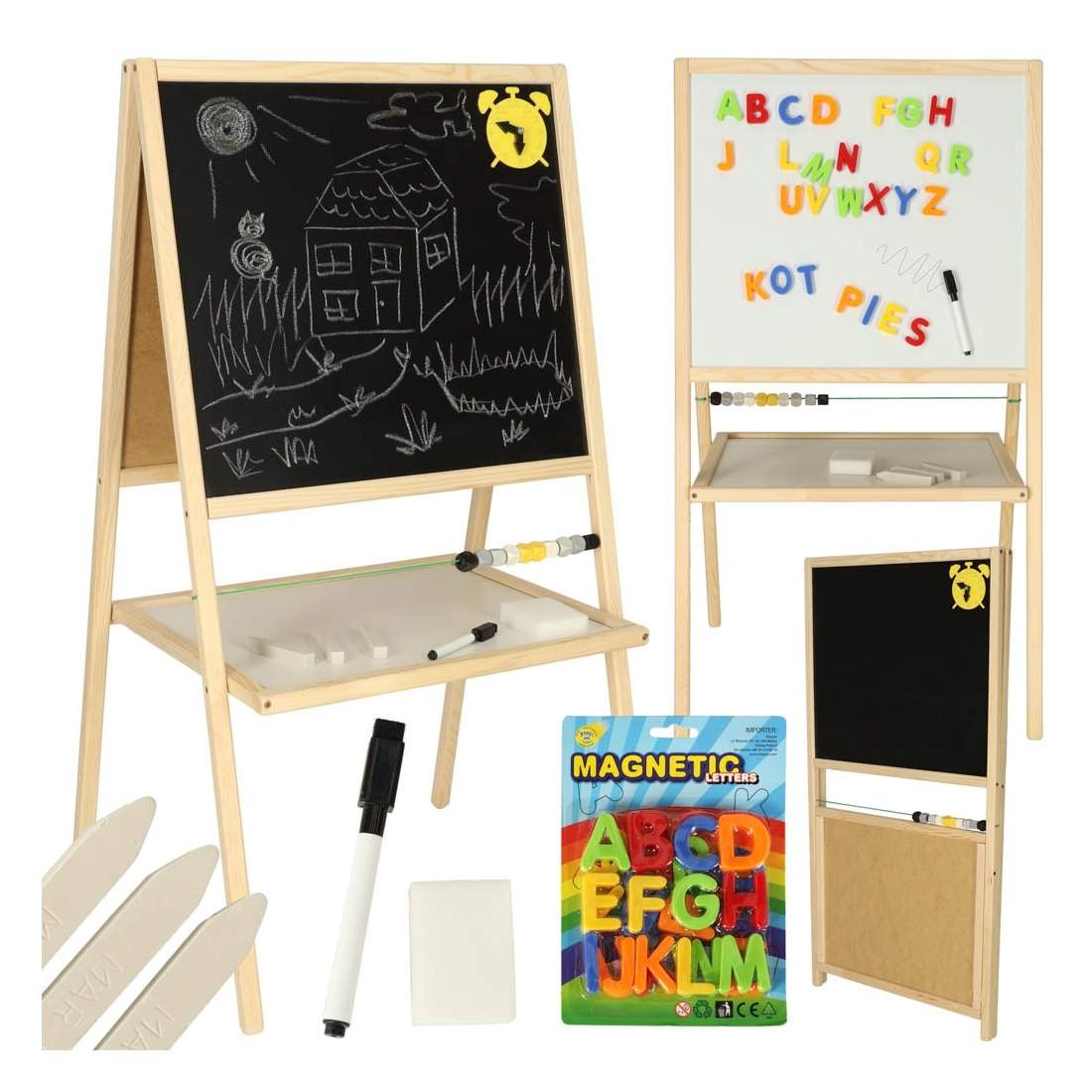 Svart Torrraderingstavla 37x48x90cm Naturlig | Hem & Hobby - Hem & Hushåll - Bygg | Pryloteket