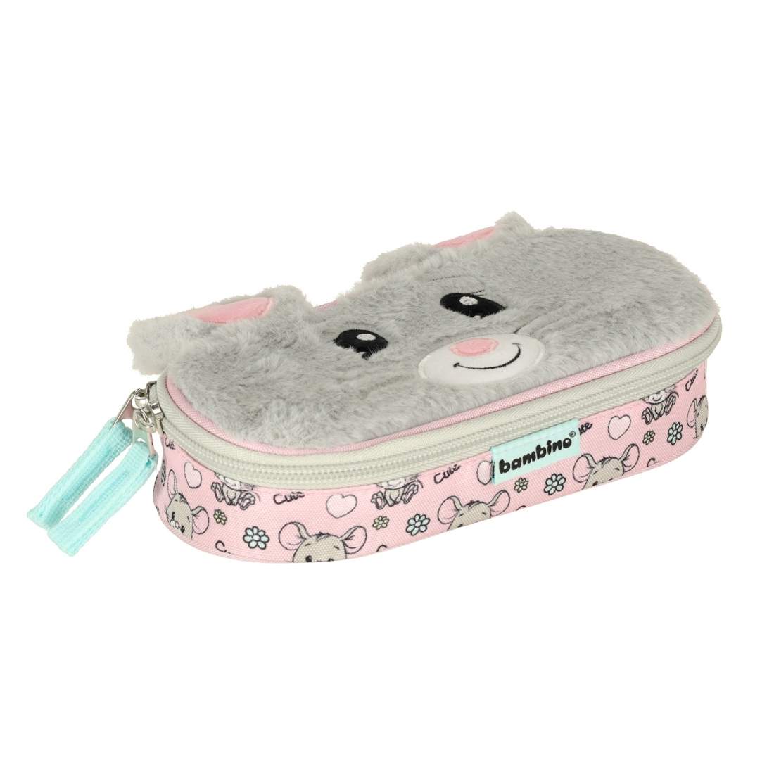 Vadderat pennfodral med flikmus och skydd | Hem & Hobby - Skola & Fritid - Pennfodral | Pryloteket