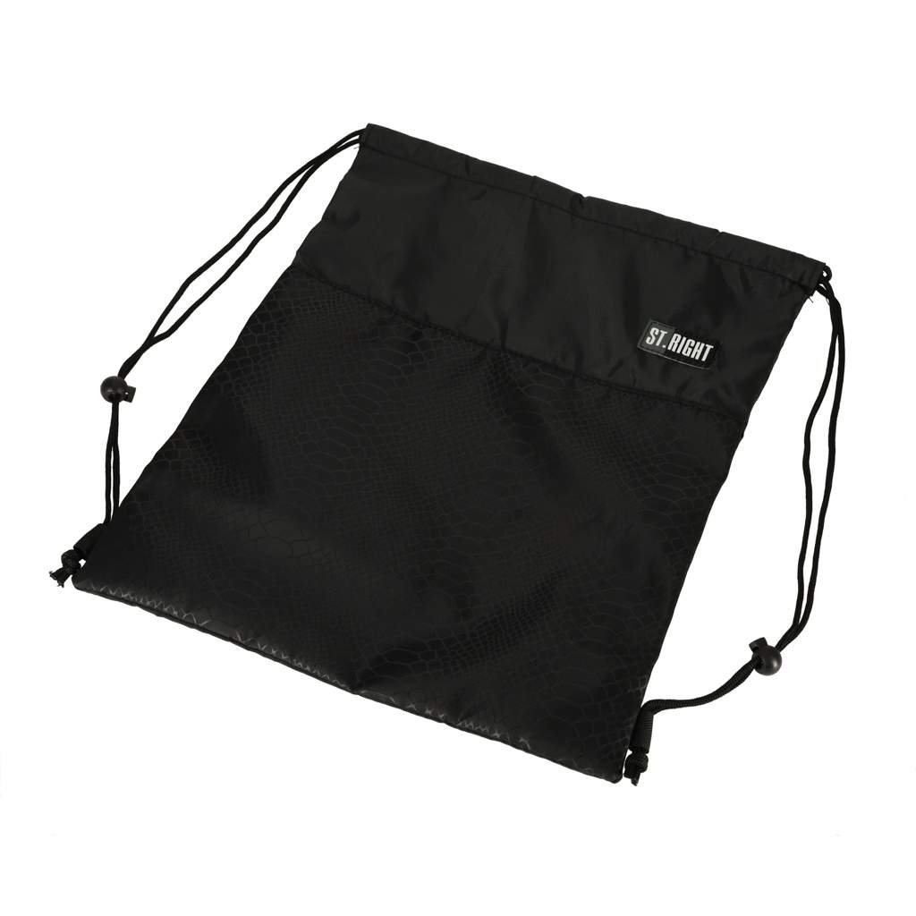 Glitrende børneskotaske i slangeskindsmønster