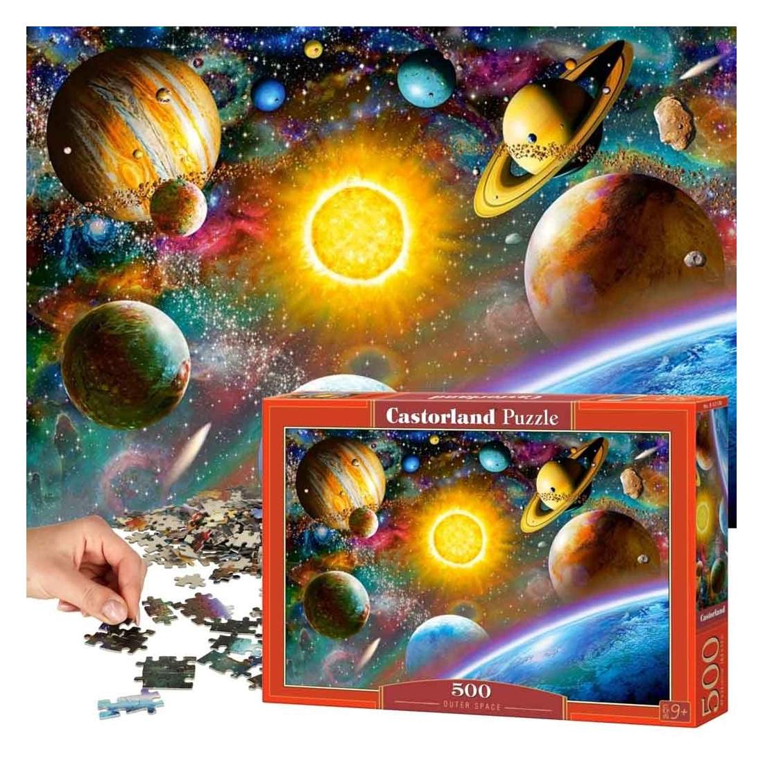 Pussel 500 bitar - Yttre Rymden Äventyr | Leksaker & Spel - Leksaker - Pussel | Pryloteket