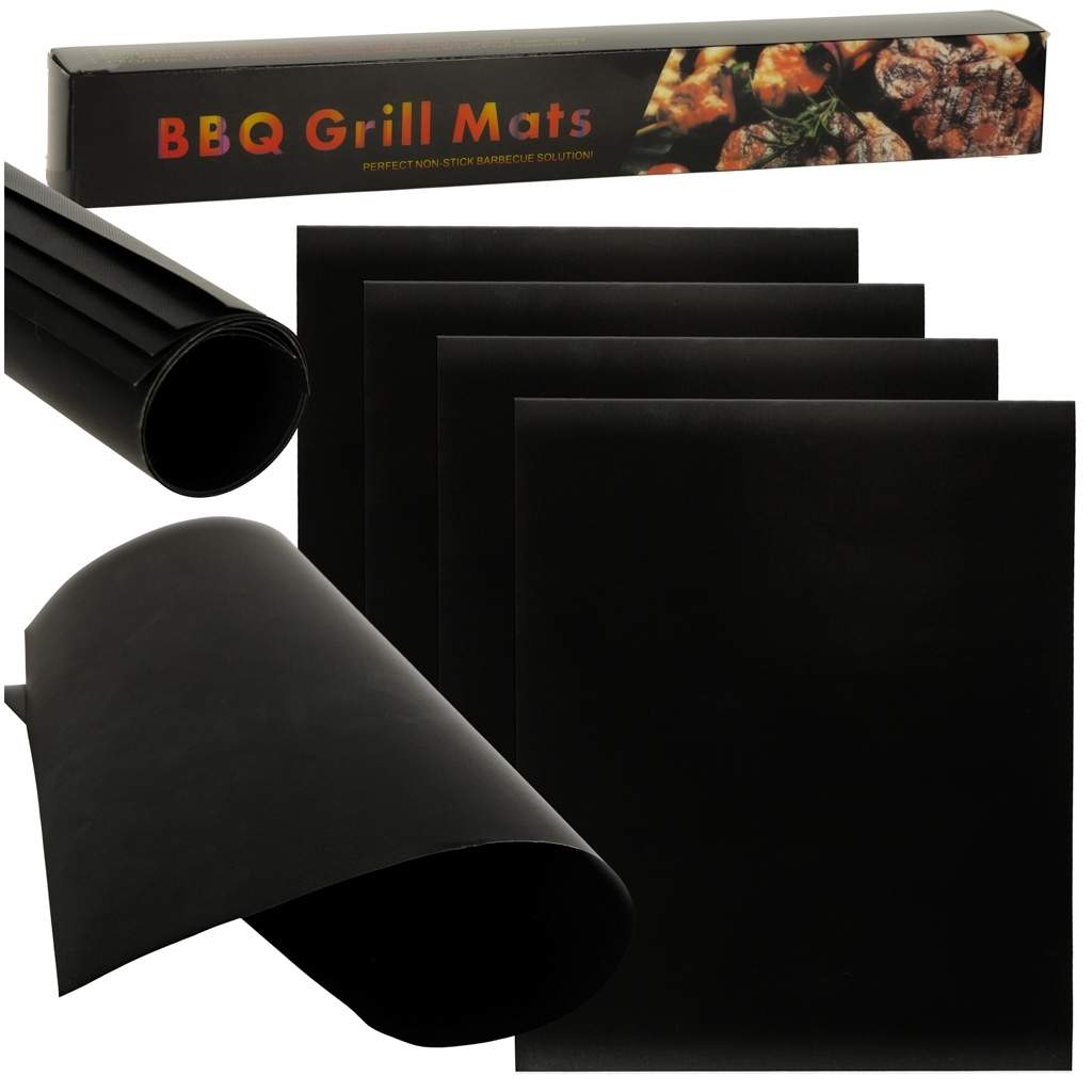 Non-stick ovn grillmåtte 33x40cm 4-pak