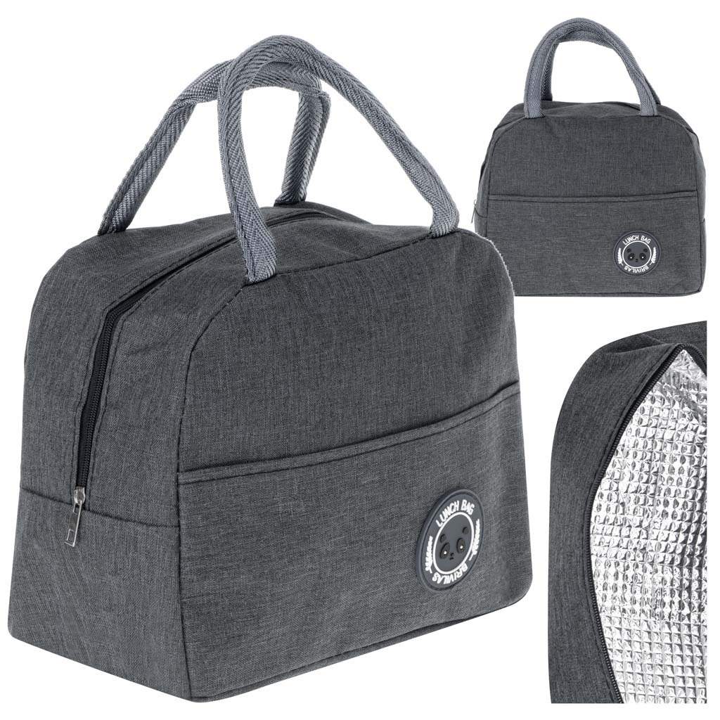 Grå isoleret madpose til alle lejligheder