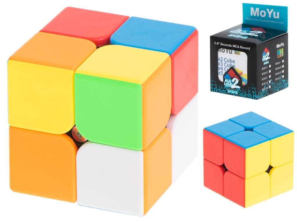 2x2 Puzzle Cube - Logik spil for alle aldre