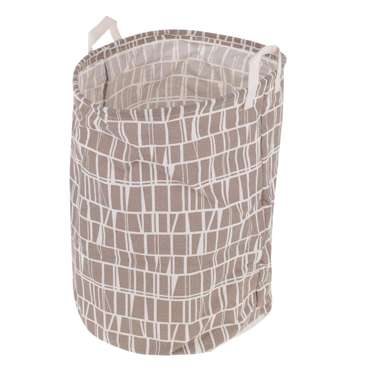 Stor brun multifunktionel kurv 42x32cm