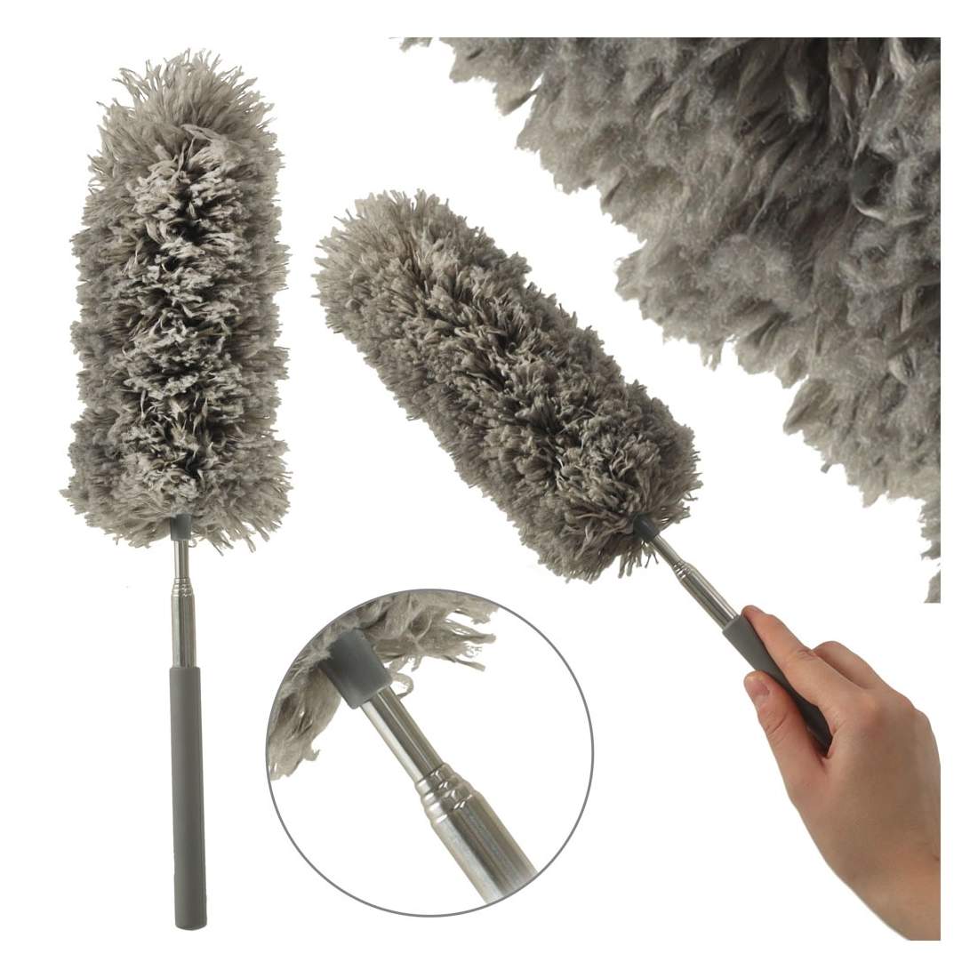 Teleskopisk dammborste för svåråtkomliga ytor | Hem & Hobby - Hem & Hushåll - Tvätt | Pryloteket