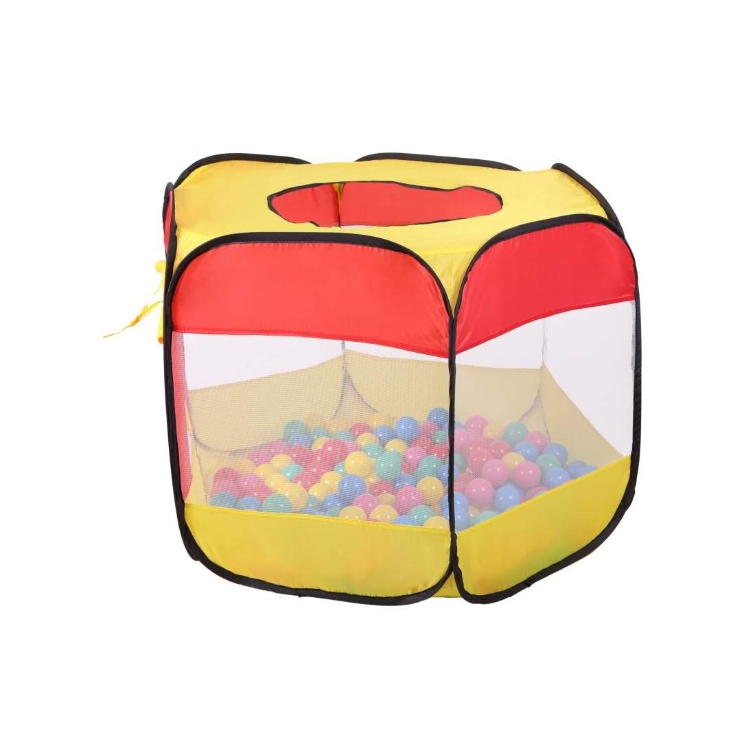 Hexagon Bollhavstält med 100 Bollar för Barn | Leksaker & Spel - Leksaker - Övriga Leksaker - Bollar | Pryloteket