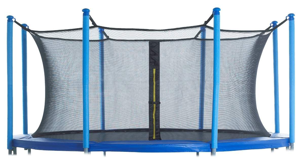 Trampolinnet 12 fod, 8 stolper, PE materiale
