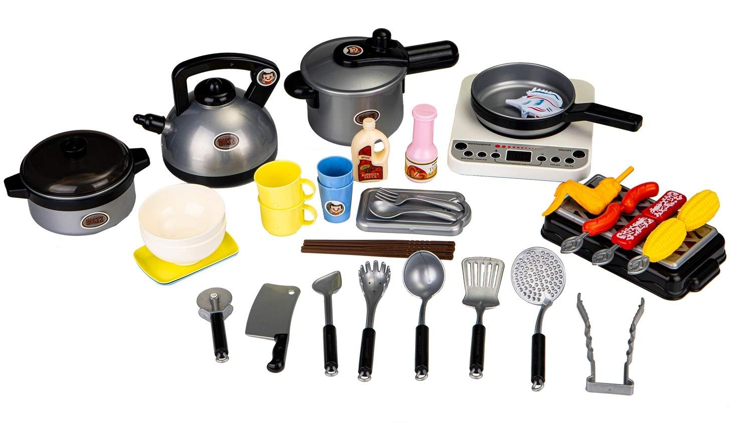 Grillsæt til børn 3+ med lyd- og lyseffekter