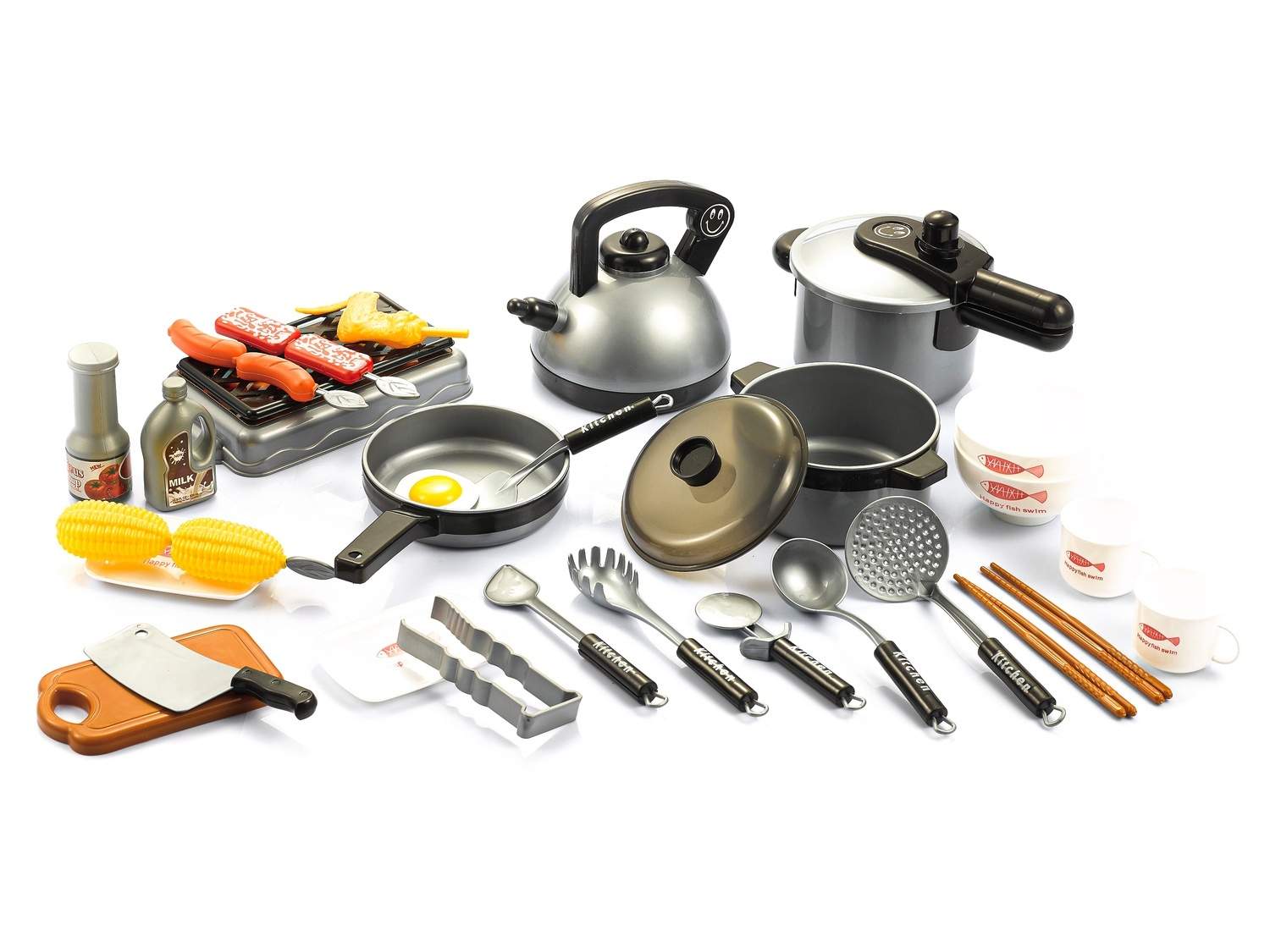 Grillsæt til børn 3+ - 36 dele til kreativ leg