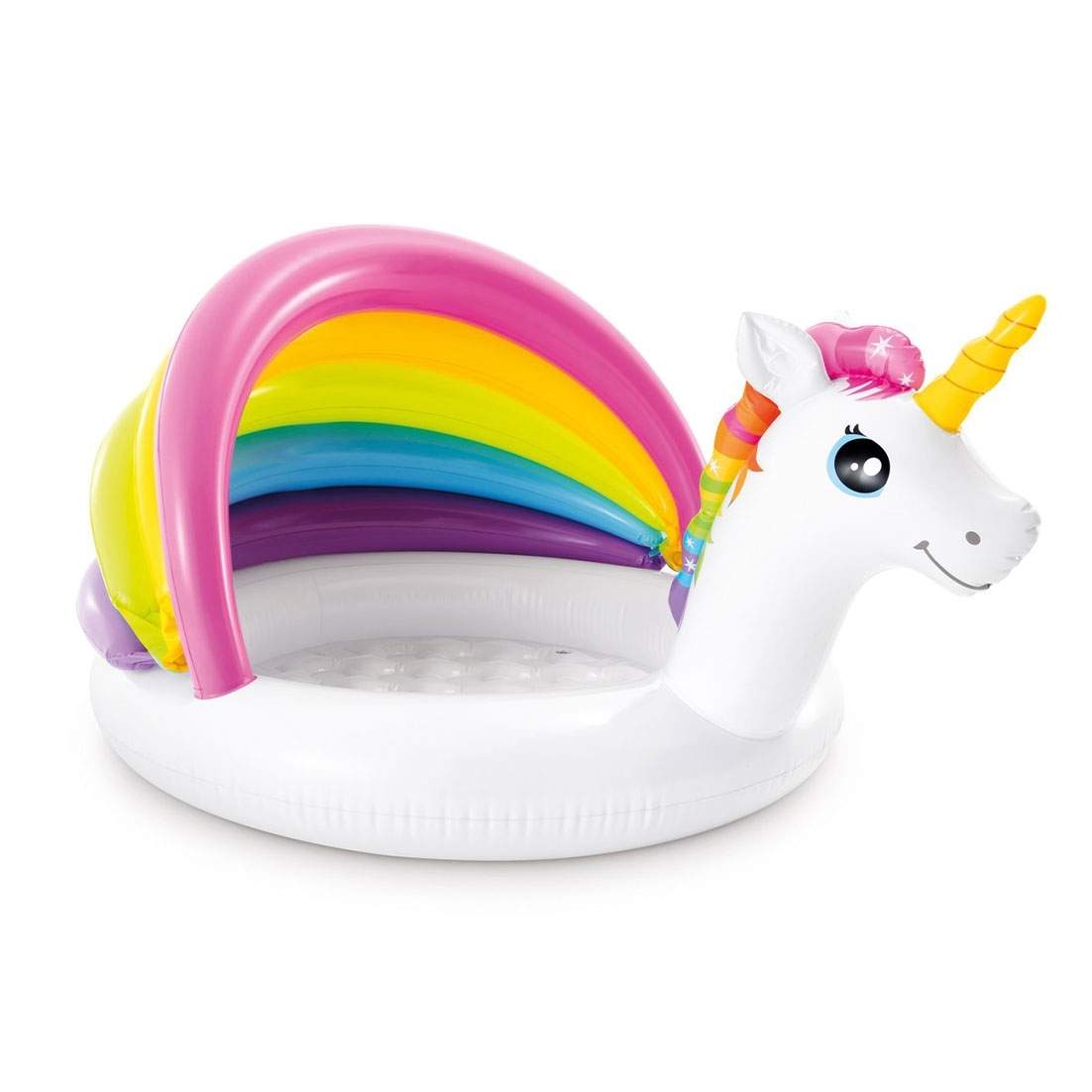 Regnbuepool Unicorn Børn 1-3 år 45L Vinyl billede