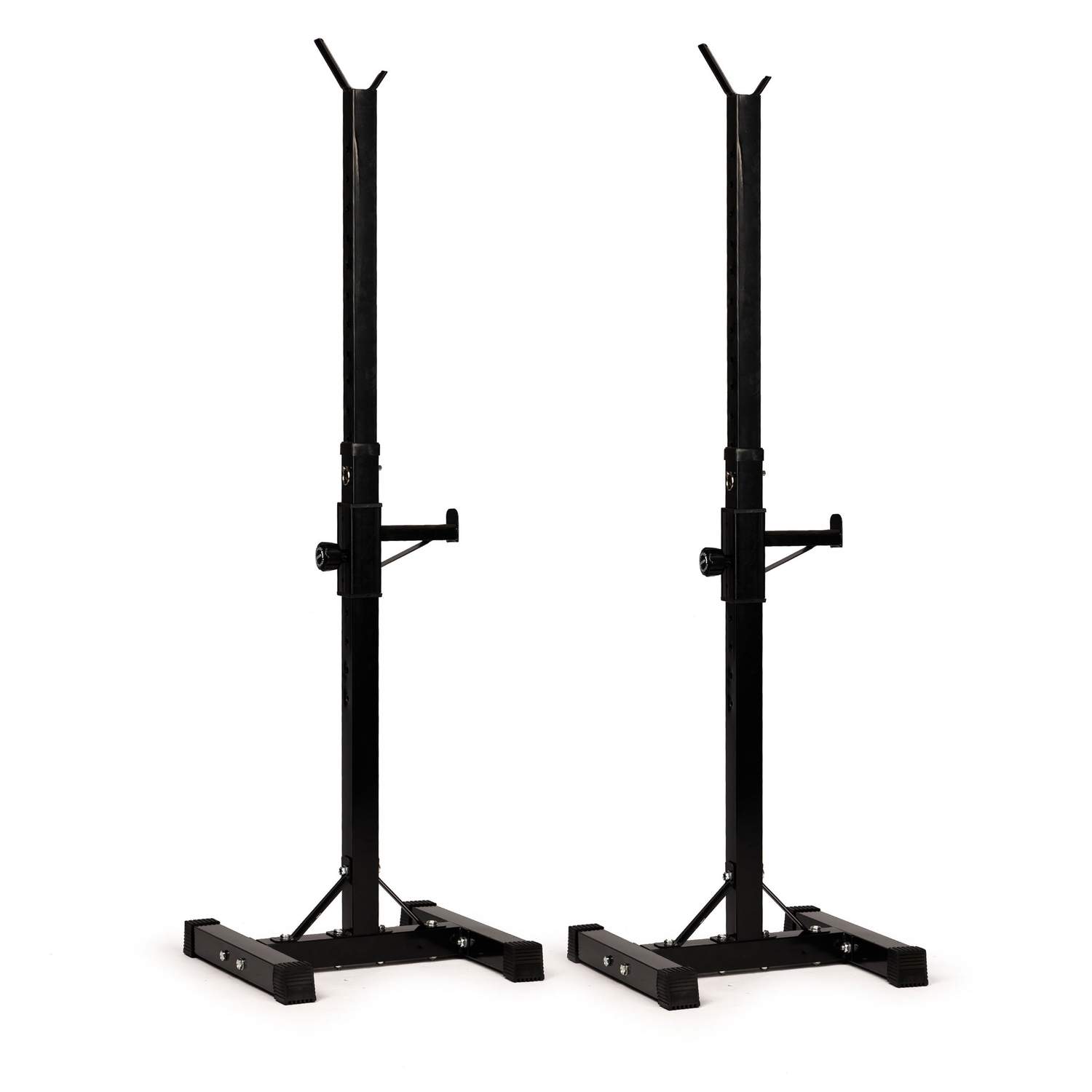 Justerbart vægtstangstativ - 300 kg, 2-pak