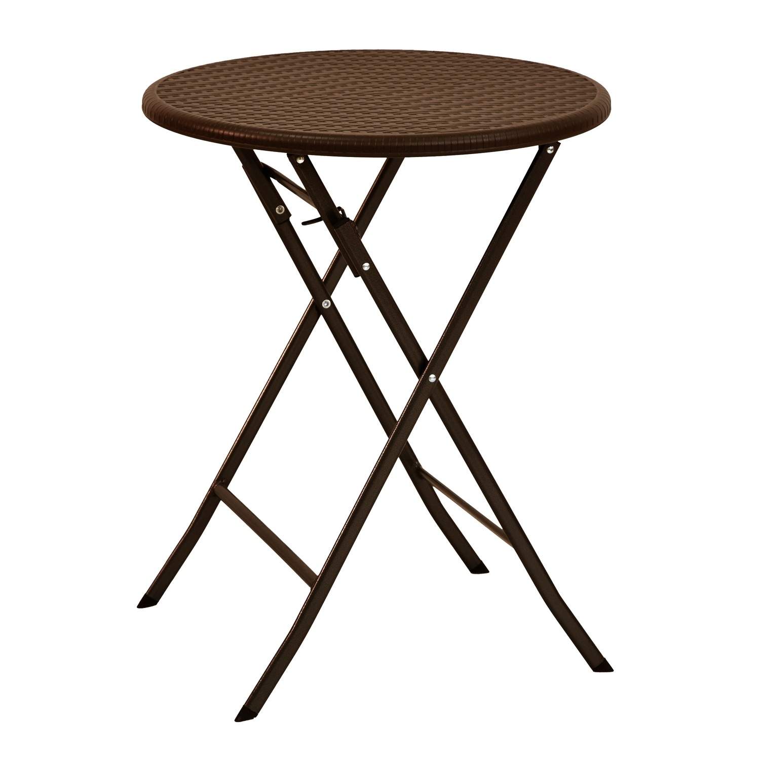 Sammenklappeligt havebord i HDPE, 60 cm