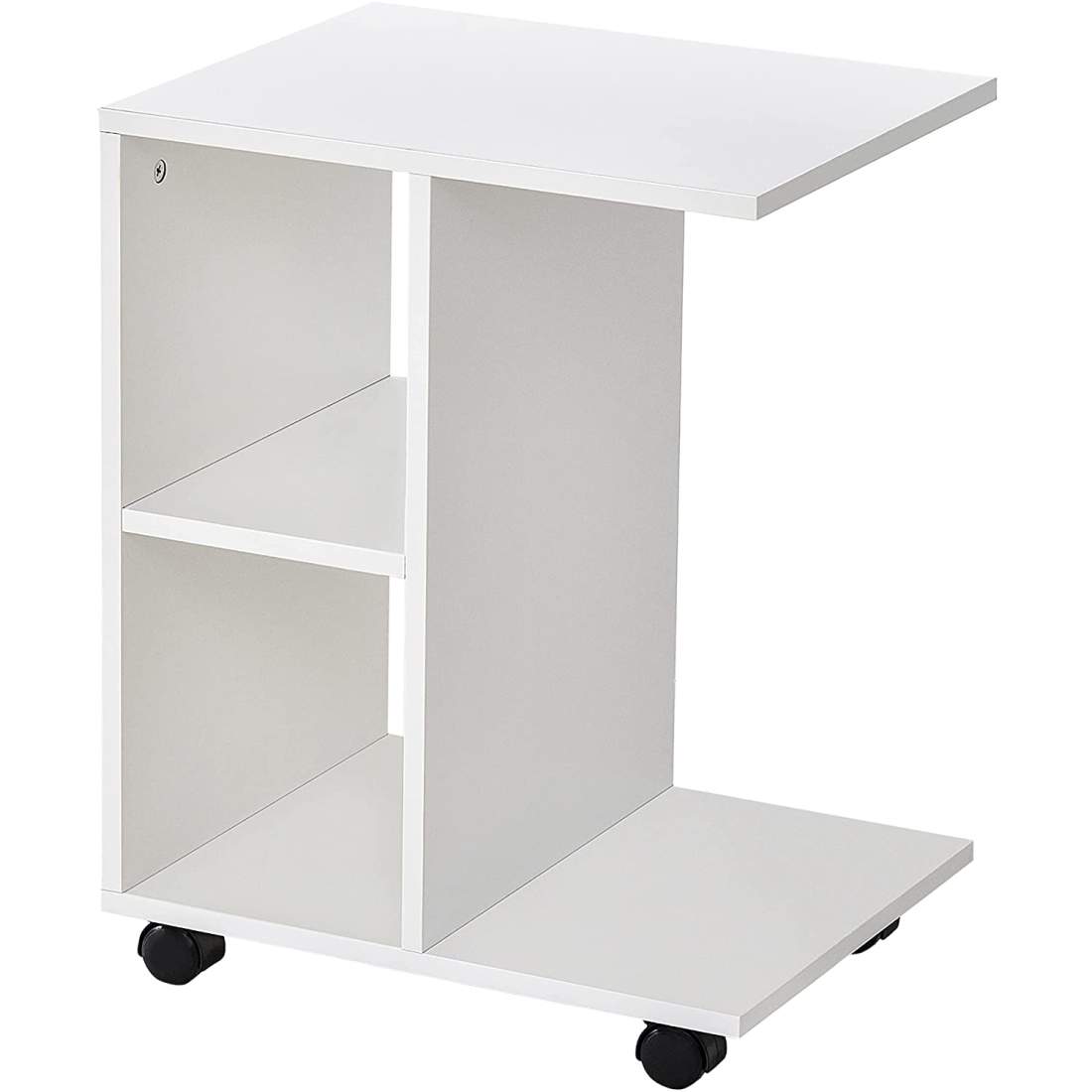 Kaffebord med Hyllor och Hjul för Flexibel Förvaring | Hem & Hobby - Hem & Hushåll - Kök - Köksredskap - Kaffe & Te | Pryloteket