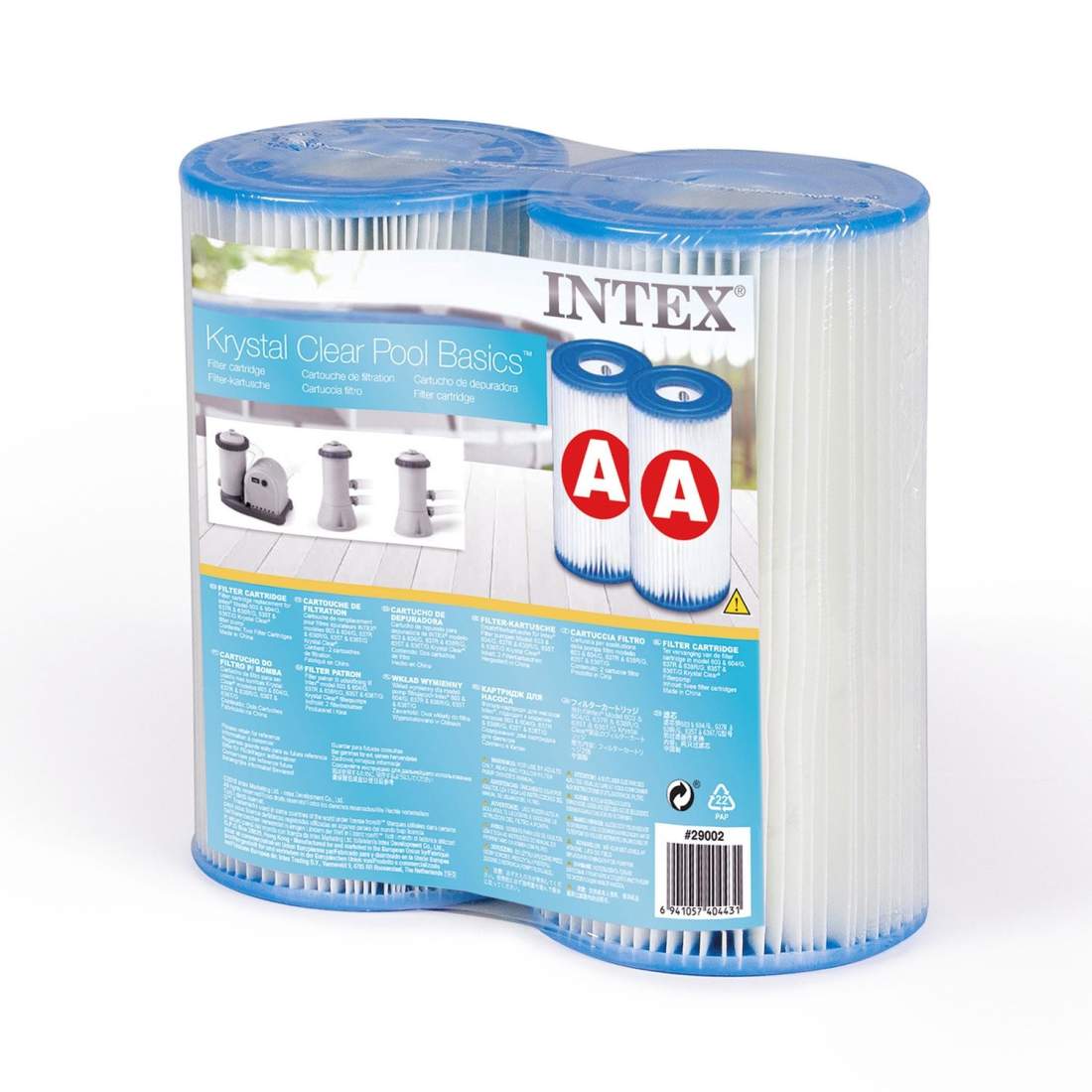 2-delars Poolpumpfilter Typ A - 20 cm, 2-pack | Hem & Hobby | Pryloteket