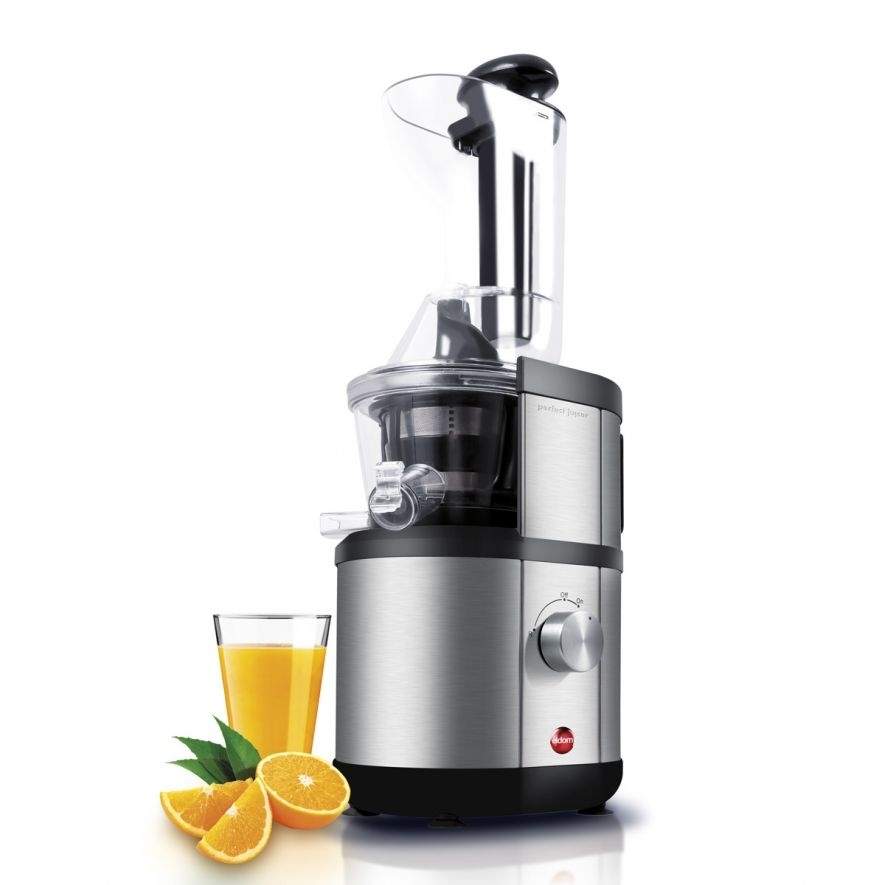 Quiet Slow Juicer med bred feed og lås