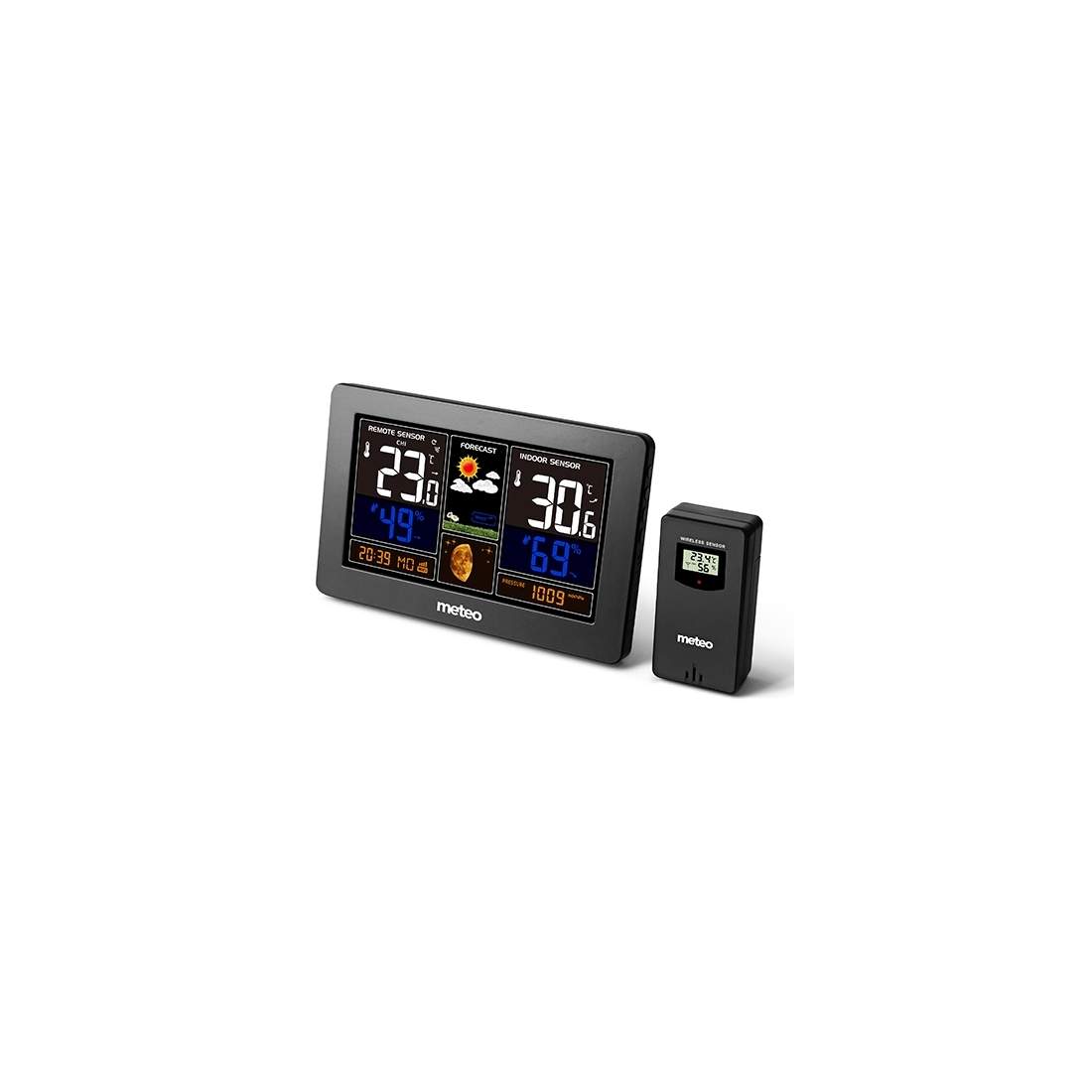 Trådløs WiFi vejrstation med barometer